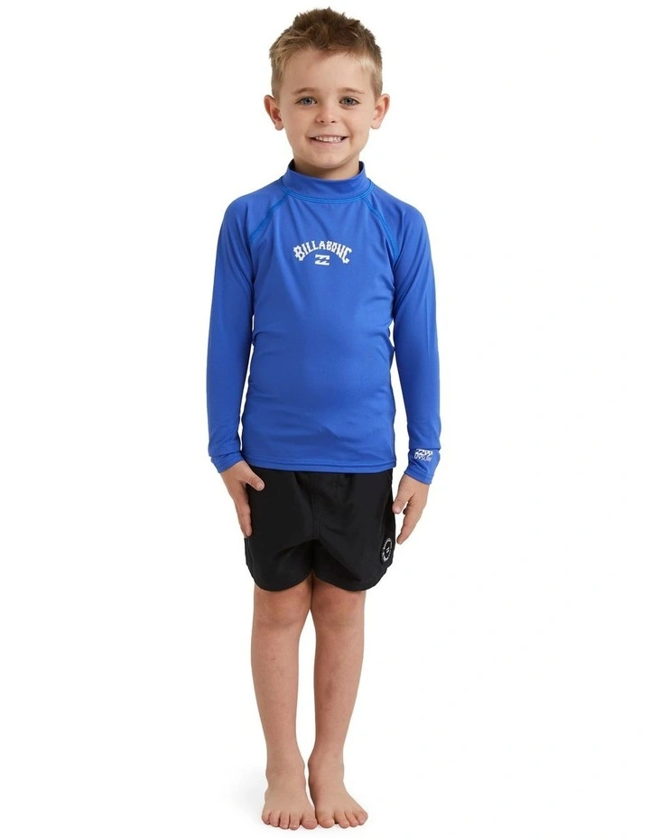 All Day Arch Rash Vest Swimwear in Cobalt