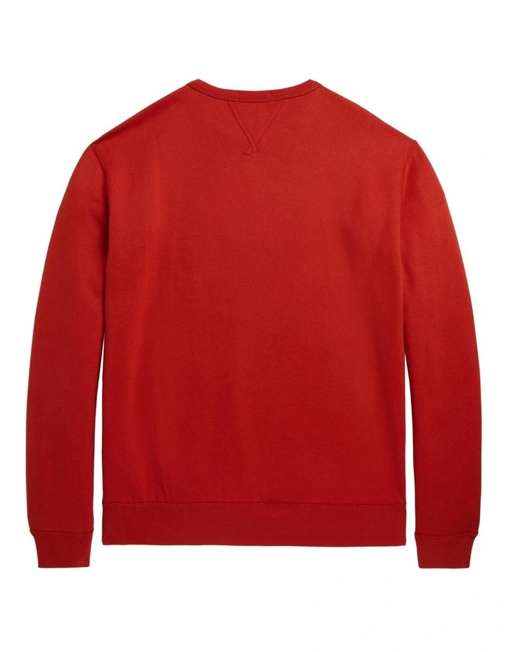 The Fleece Sweatshirt in Red