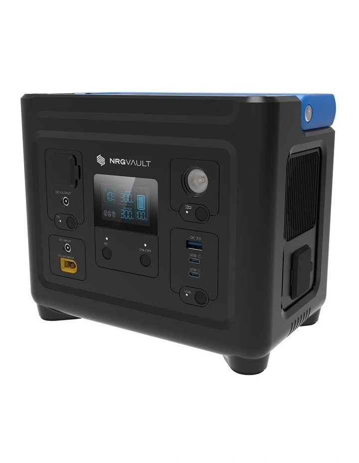 PV500 500W Portable Power Station in Black