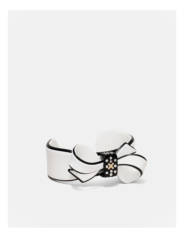 Revival Cuff Bracelet in Black/White