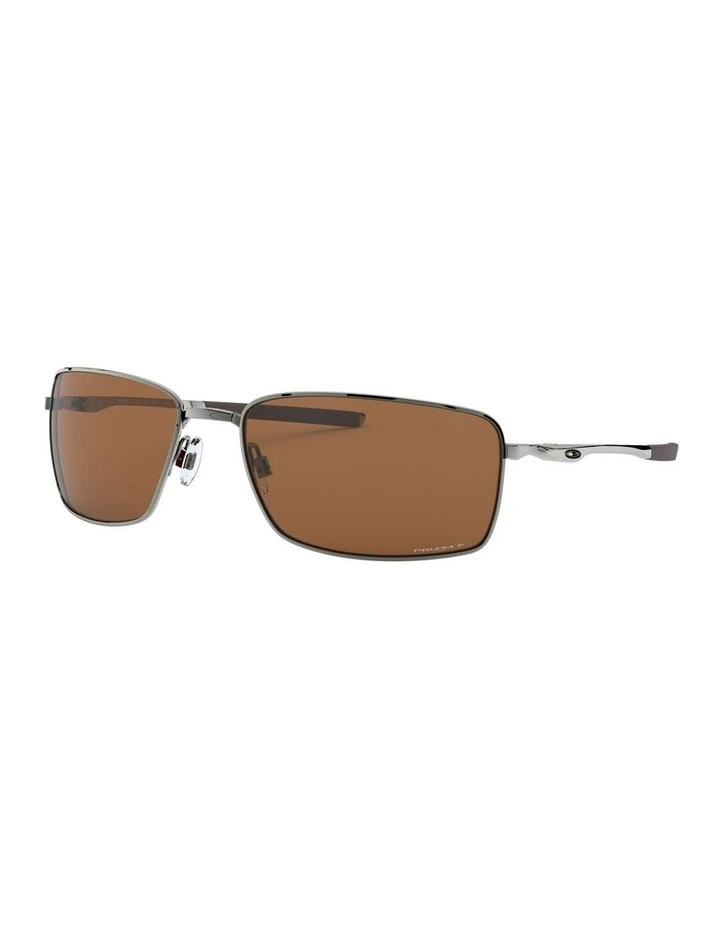 Square Wire Brown OO4075 Polarised Sunglasses