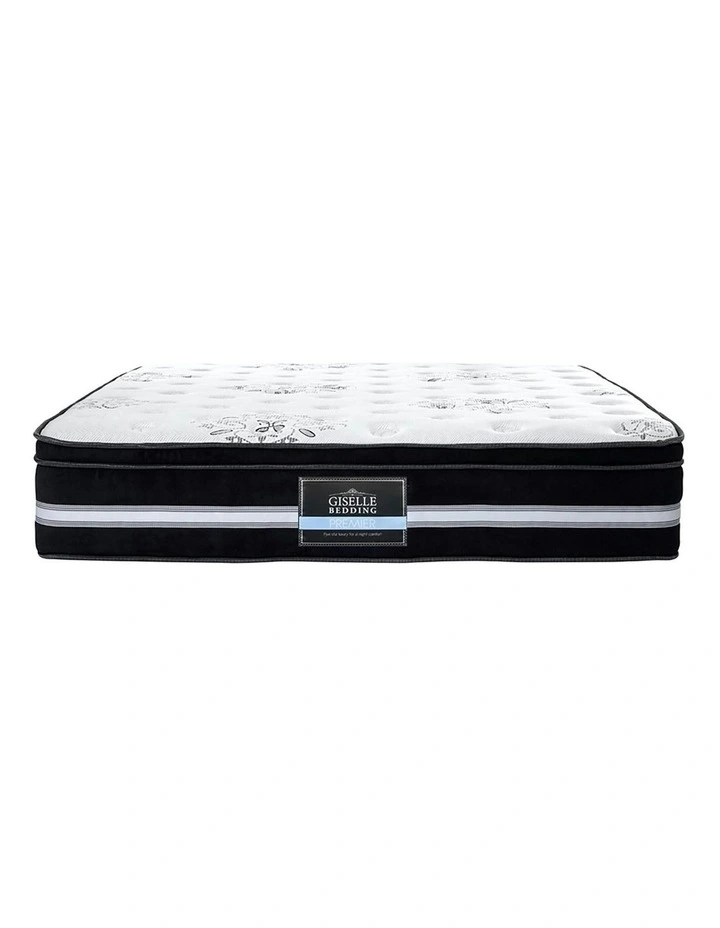 Cool Gel Memory Foam Queen Size Mattress 34cm in White