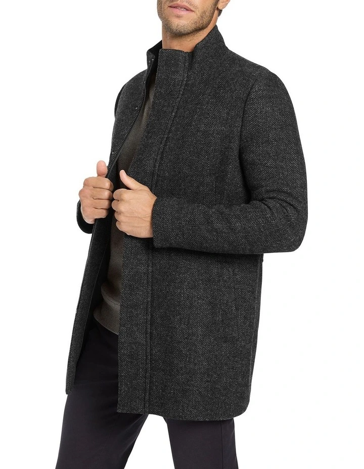 Spectre Coat in Black