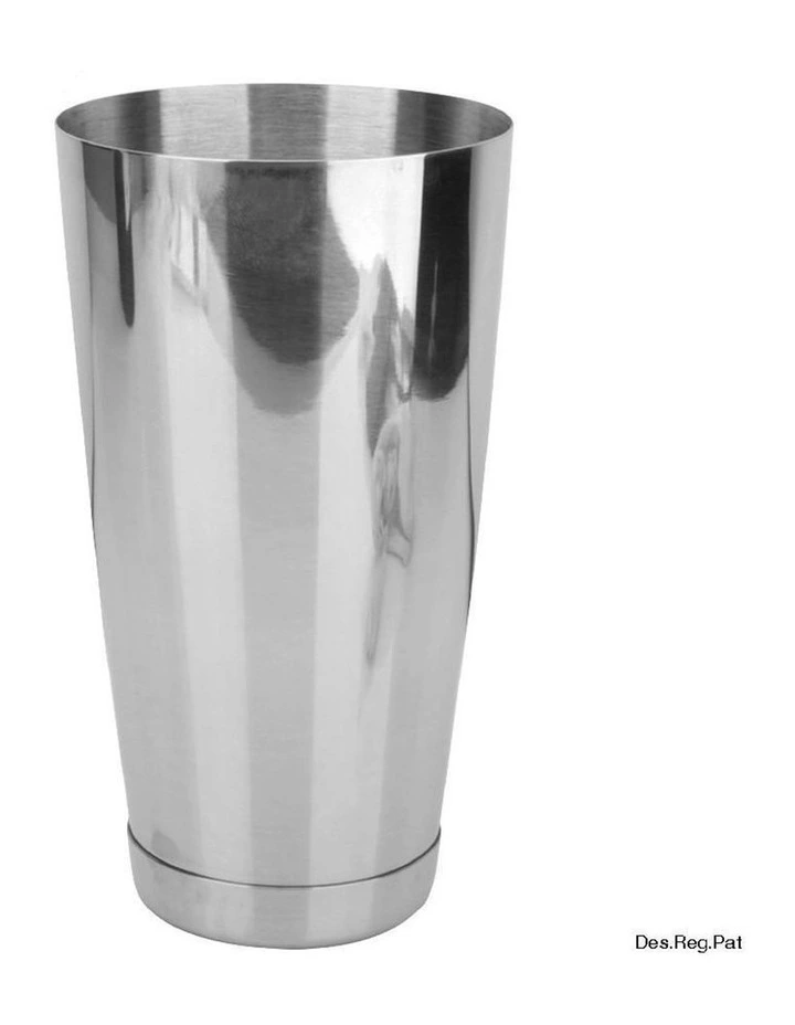 Boston Tin & Glass Set Chrome