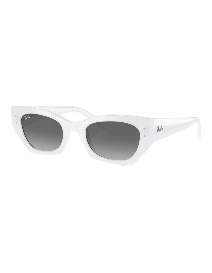 Zena Bio-Based Sunglasses in White