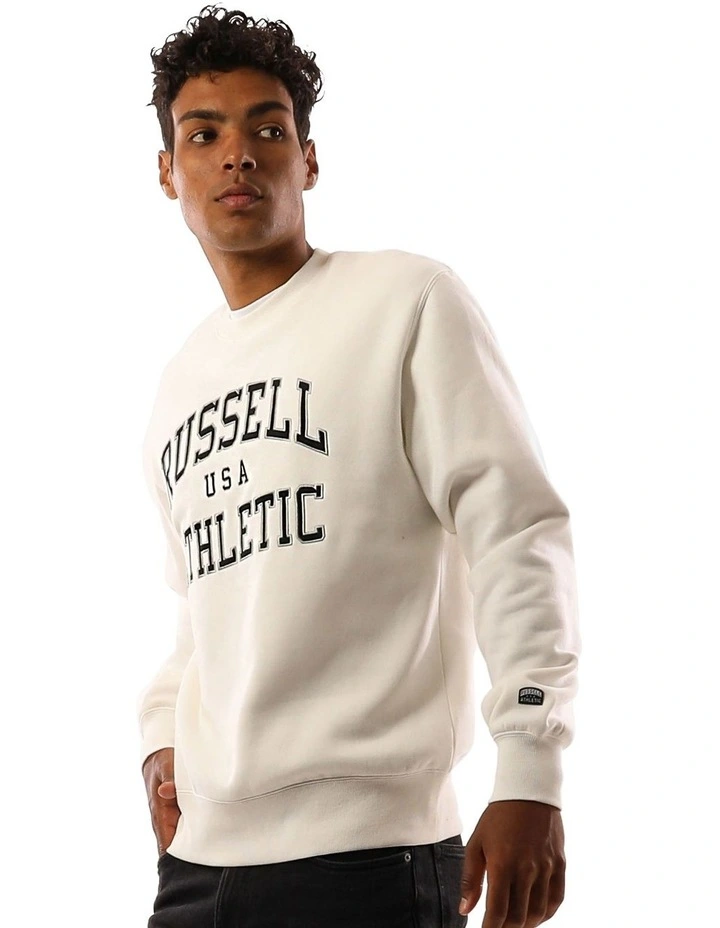 Men's Melrose Crew Sweater in Stardust