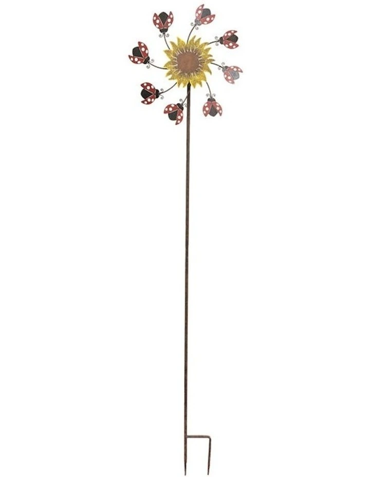 Wind Spinner Outdoor Garden Stake in Multi