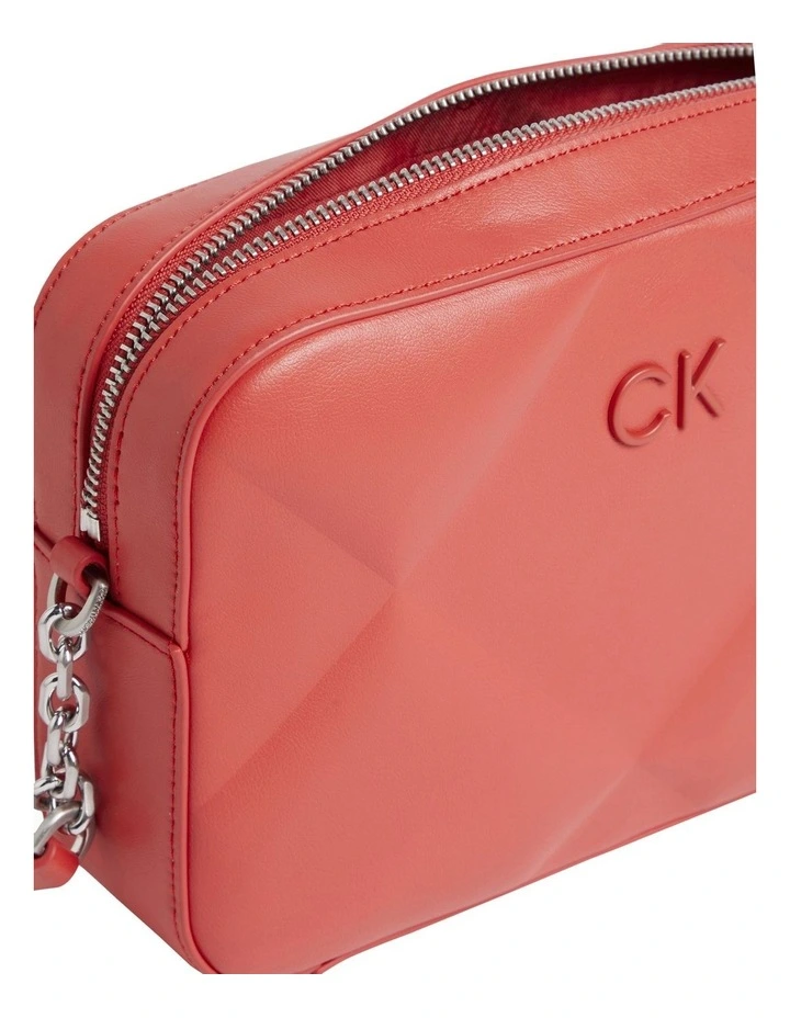 Quilted Crossbody Bag in Red