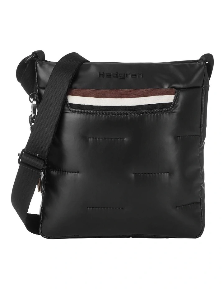 Cushy Crossbody Bag in Black