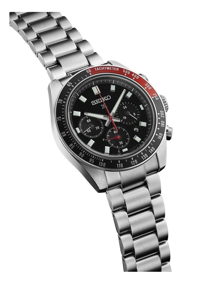 Prospex SSC915P Stainless Steel Watch in Silver Black