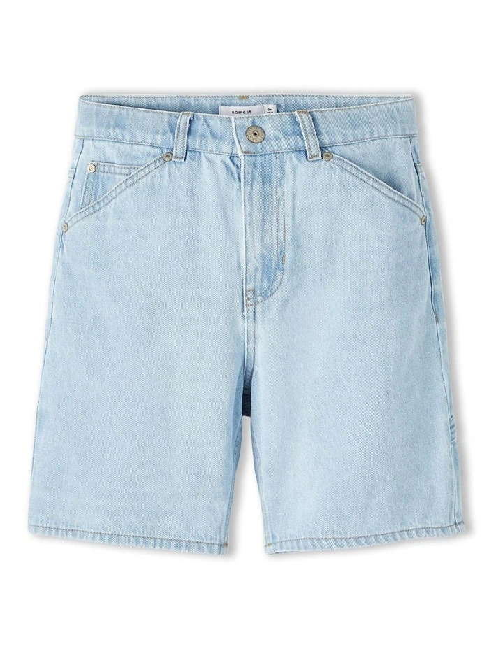 Ben Straight Shorts in Denim
