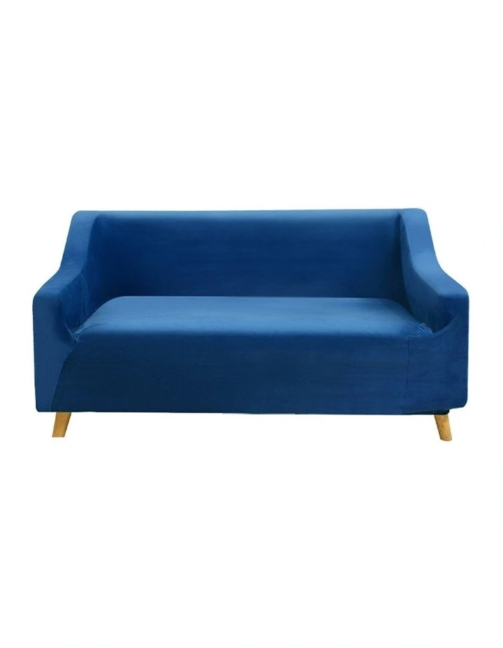 Sofa Covers 2 Seater High Stretch Slipcover Protector Couch Cover in Navy