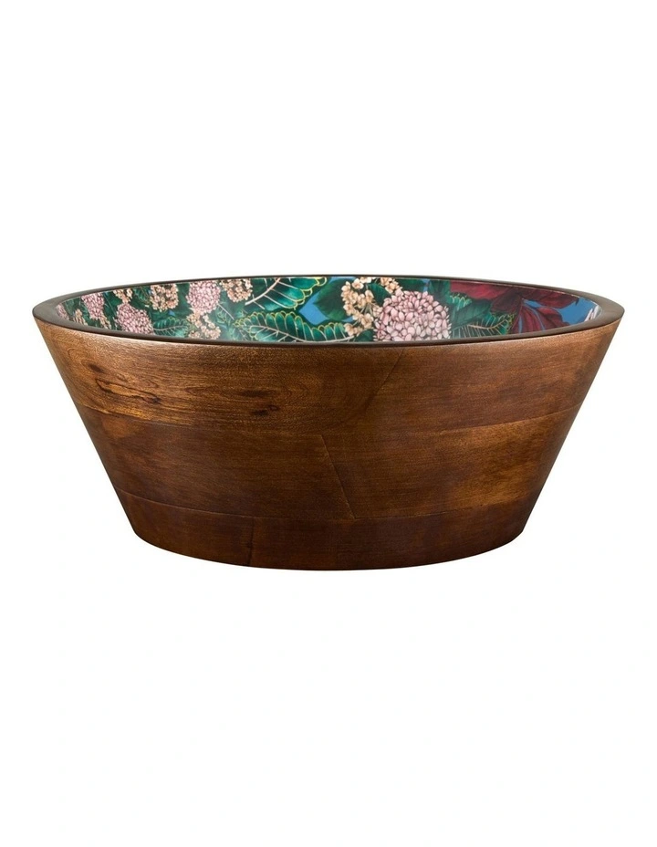 The Black Pen Reminisce Coupe Floral Bowl 12x5.5cm in Multi
