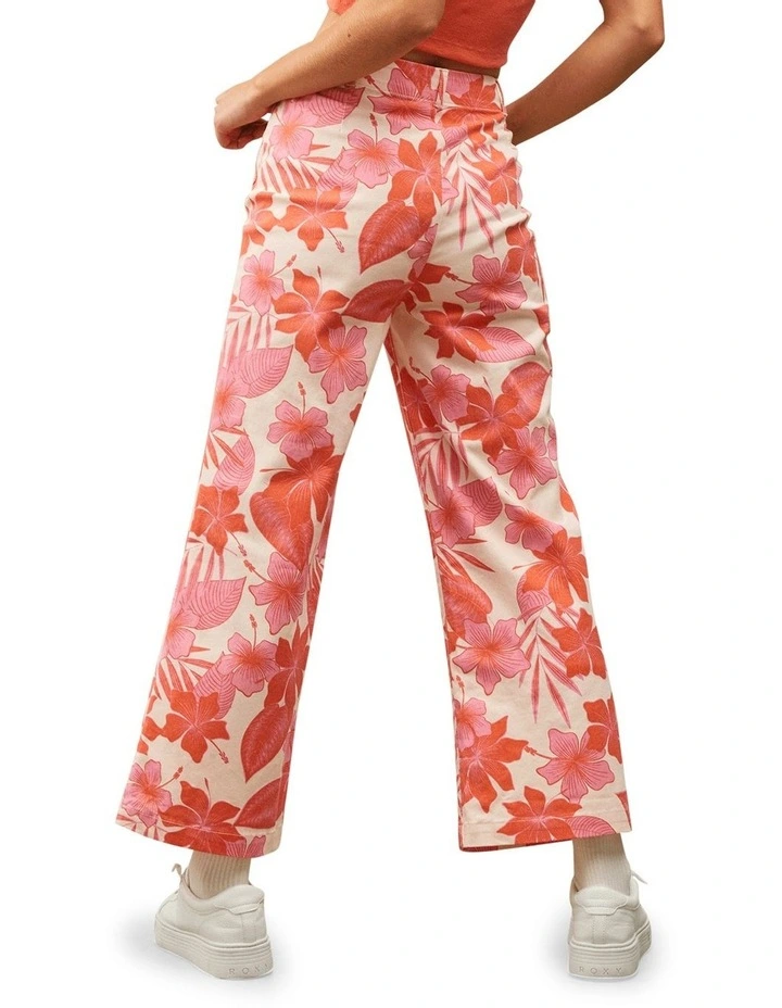 Coastal Cruiser Wide Leg Trousers in Pale Dogwood