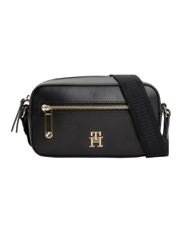 Iconic Monogram Camera Bag in Black