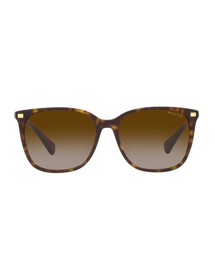 0RA5293 Sunglasses in Shiny Dark Havana