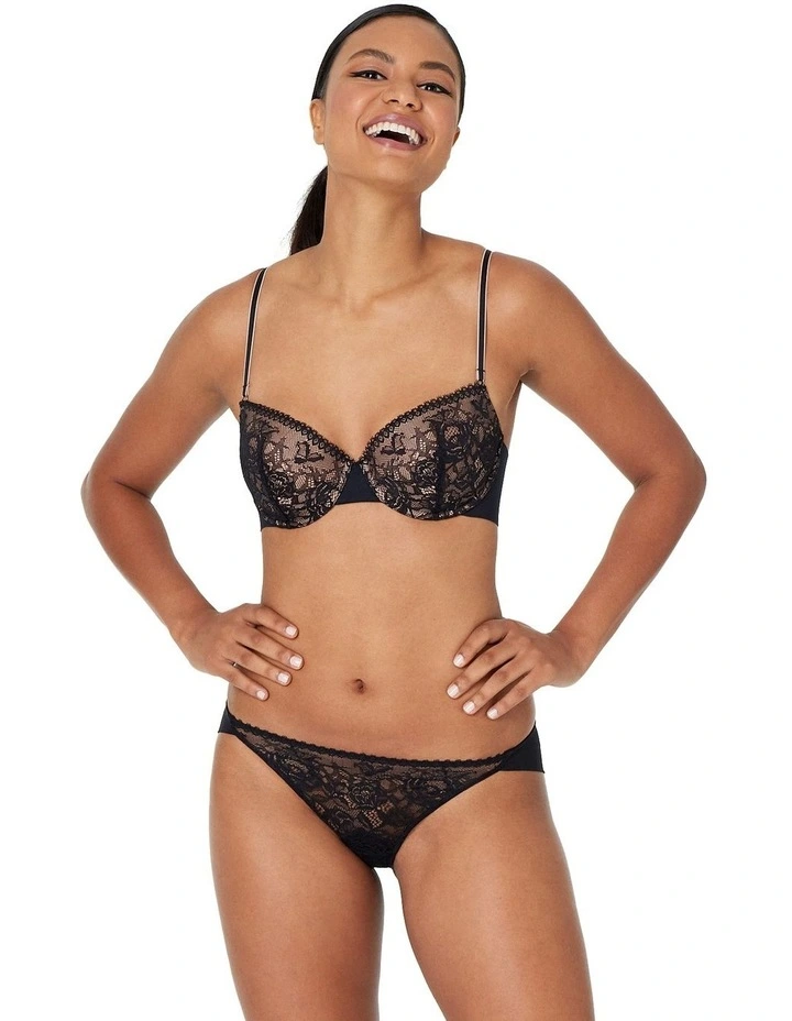 Naturally Me Contour Bra in Black