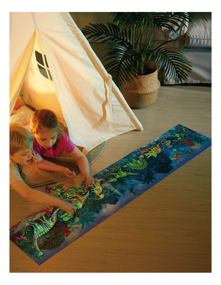 Glow-in-the-Dark Dinosaurs Puzzle