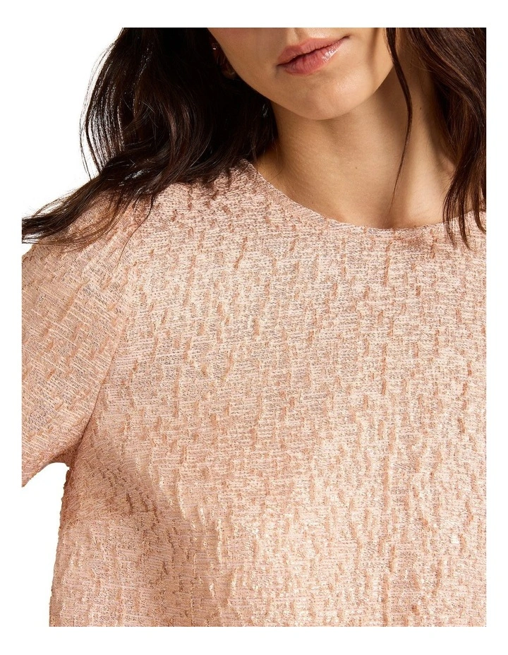 Kiss The Girl Top in Rose Gold
