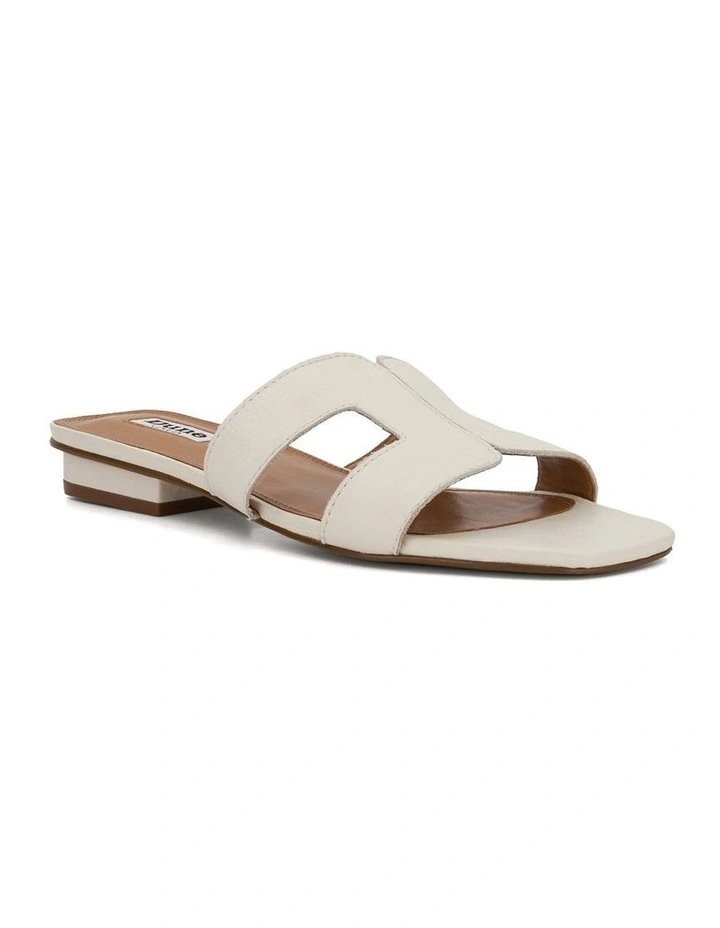 Loupe Sandal in White