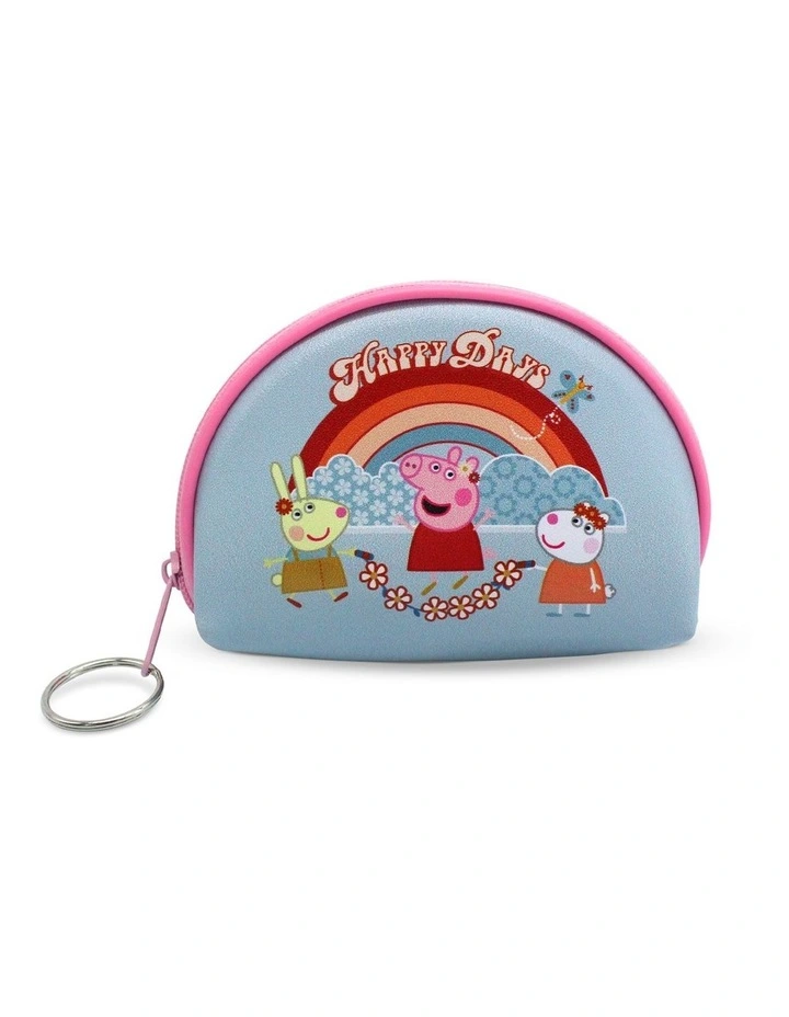 Coin Purse in Blue/Pink