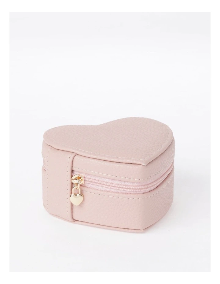 Heart Jewellery Box in Blush