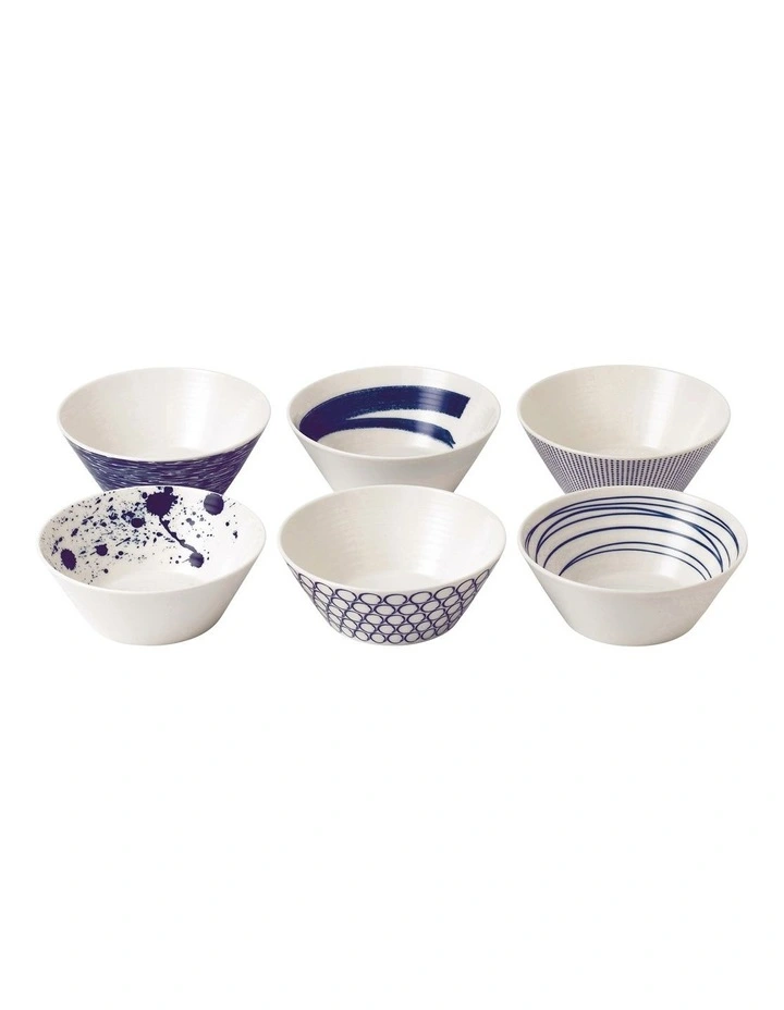 Pacific Mixed 16cm Set of 6 Bowls