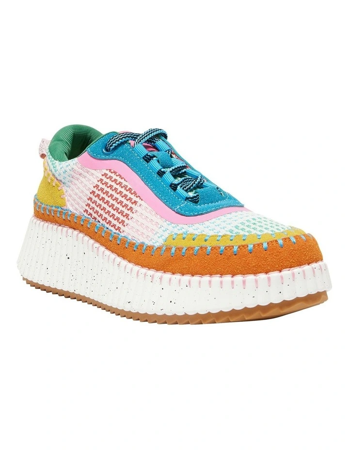 Vivid Sneakers in Bright Multi