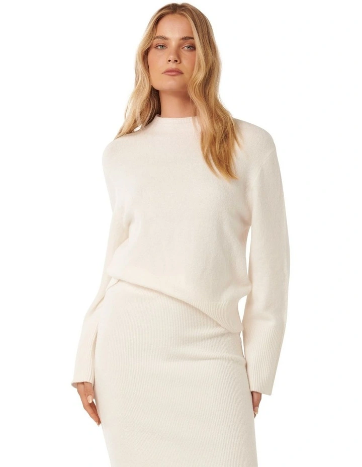 Layla Co-Ord Jumper in White