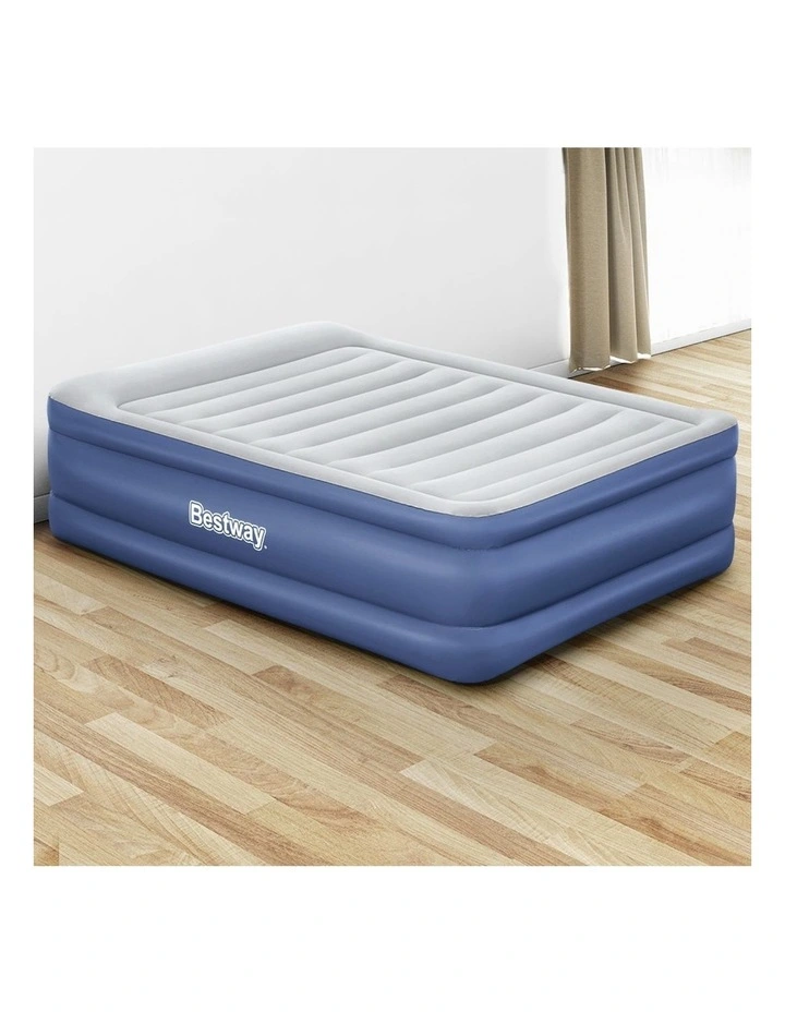 Inflatable Tritrch Queen Mattress Air Bed in Multi