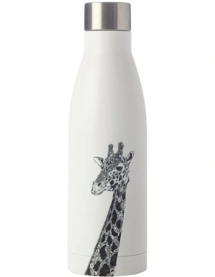 Marini Ferlazzo Giraffe 500ml Double Wall Insulated Bottle White