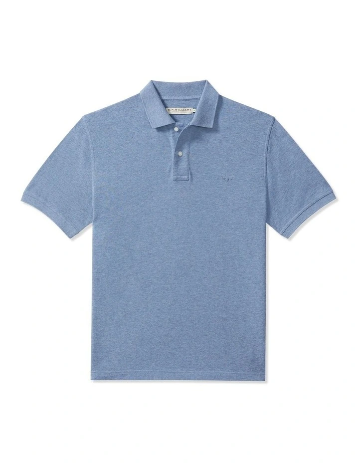 Rod Polo Shirt in Blue Marle