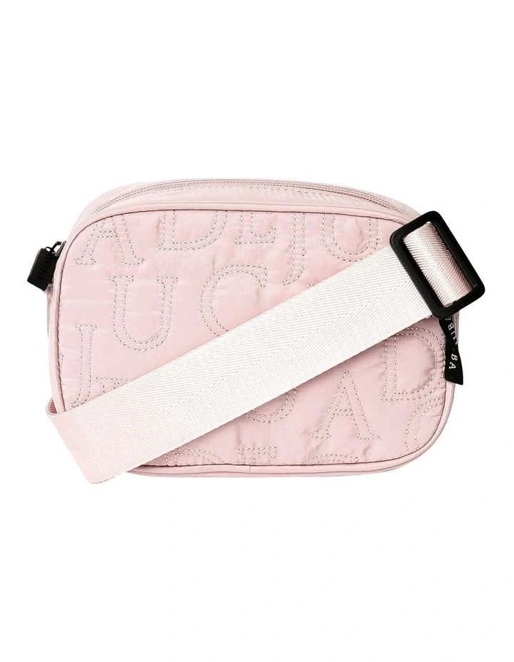 Embroidered Crossbody Bag in Cherry Blossom
