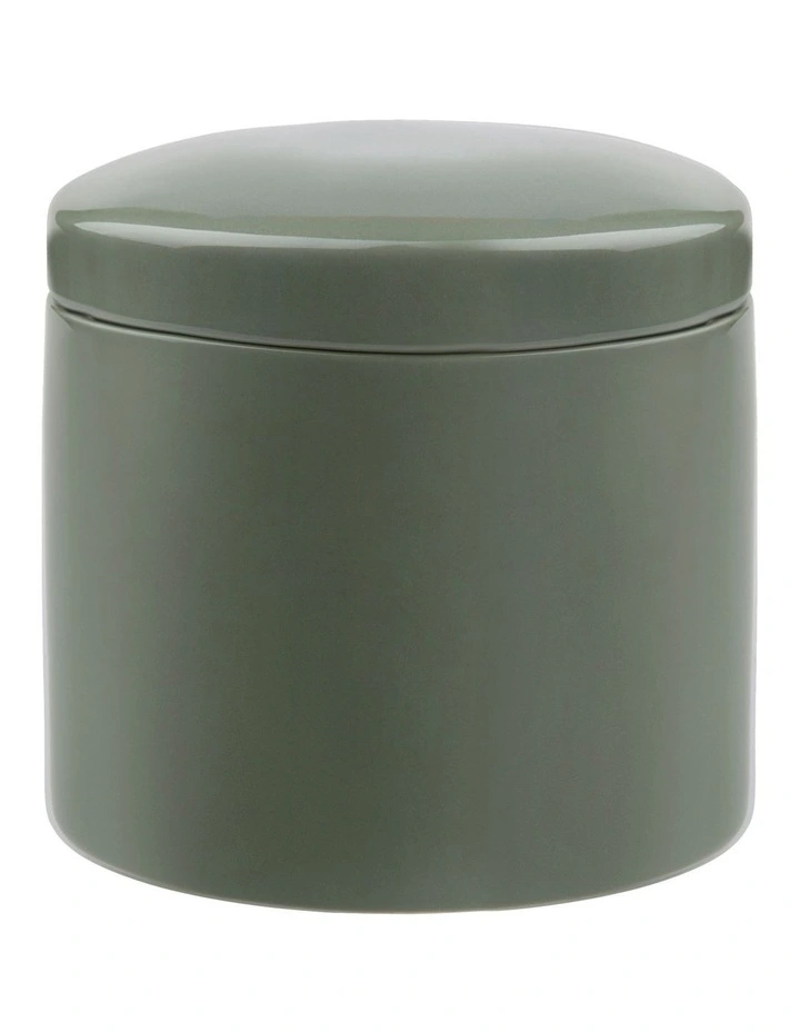 Gift Boxed Epicurious Canister 600ml in Sage