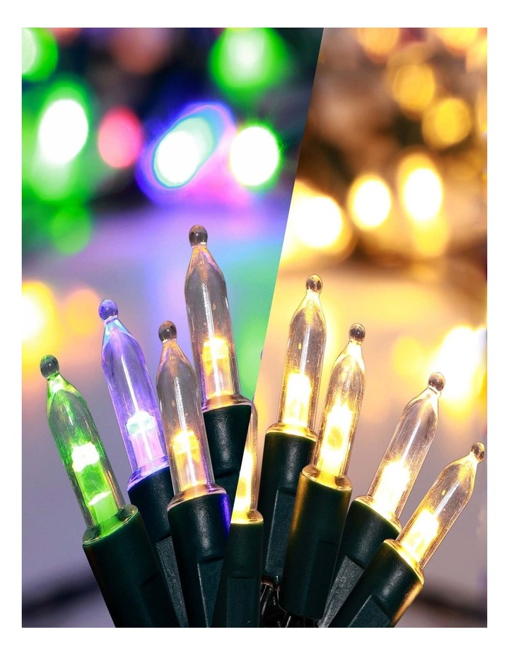 2 Cable Colour Options 300 Mini LED Connectable Traditional String Lights