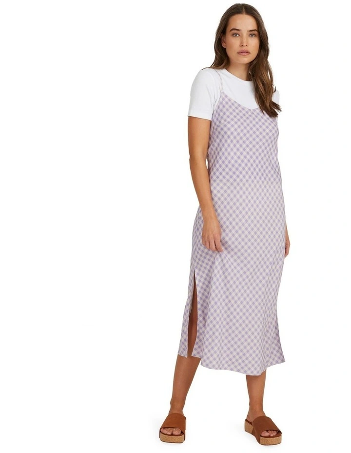 Heatwave Slip Dress in Purple Multi
