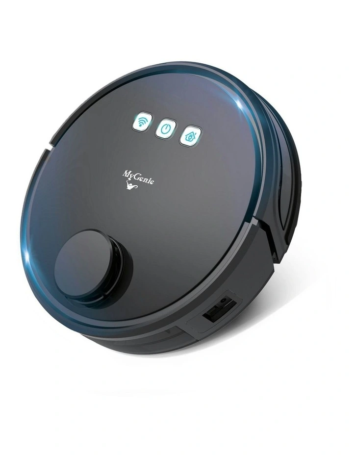 Laser Smart Pro IQ 360 Robot Vacuum Cleaner in Black