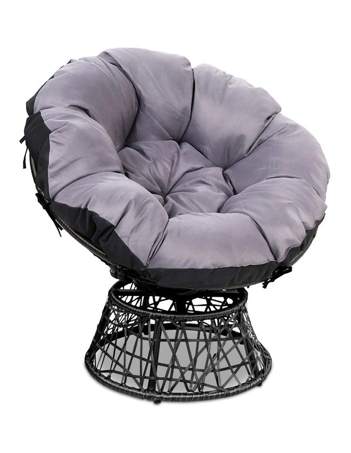 Papasan Swivel Chair