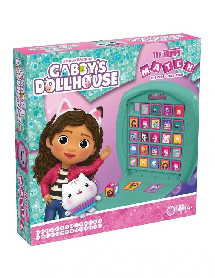 Gabby's Dollhouse Top Trumps Match