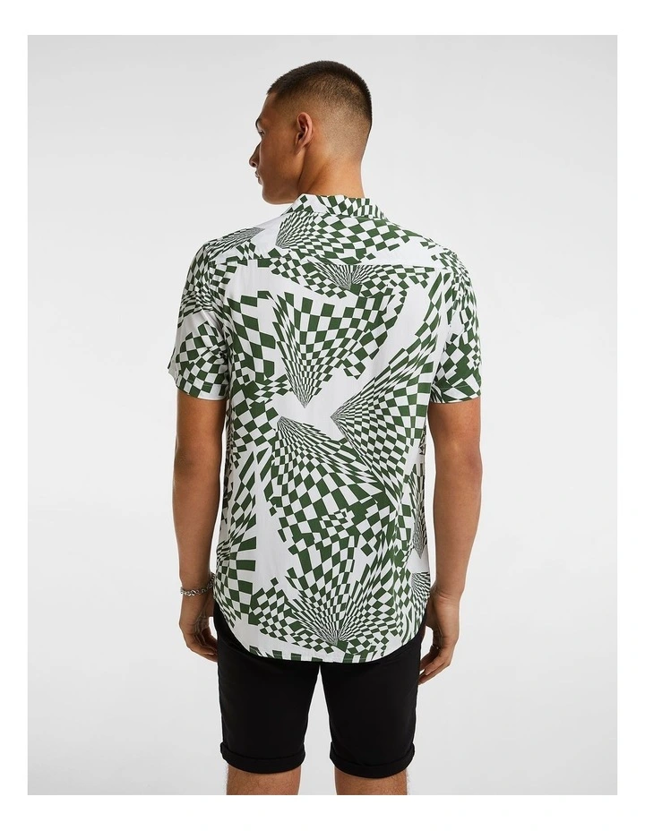 Device Check Shirt in White