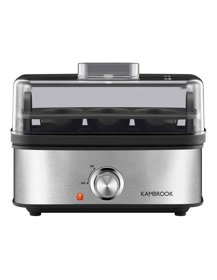 3 Way Egg Cooker Brushed KEG655BSS
