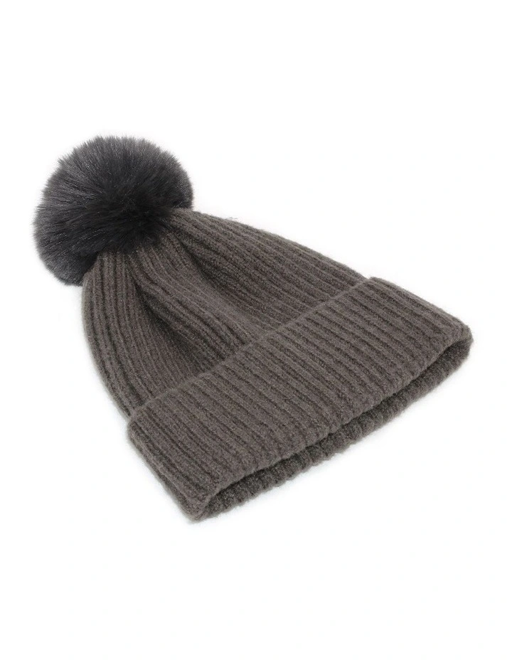 Lula Beanie in Charcoal