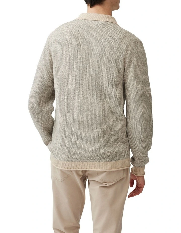 Marlin Knit Sweater in Smoke