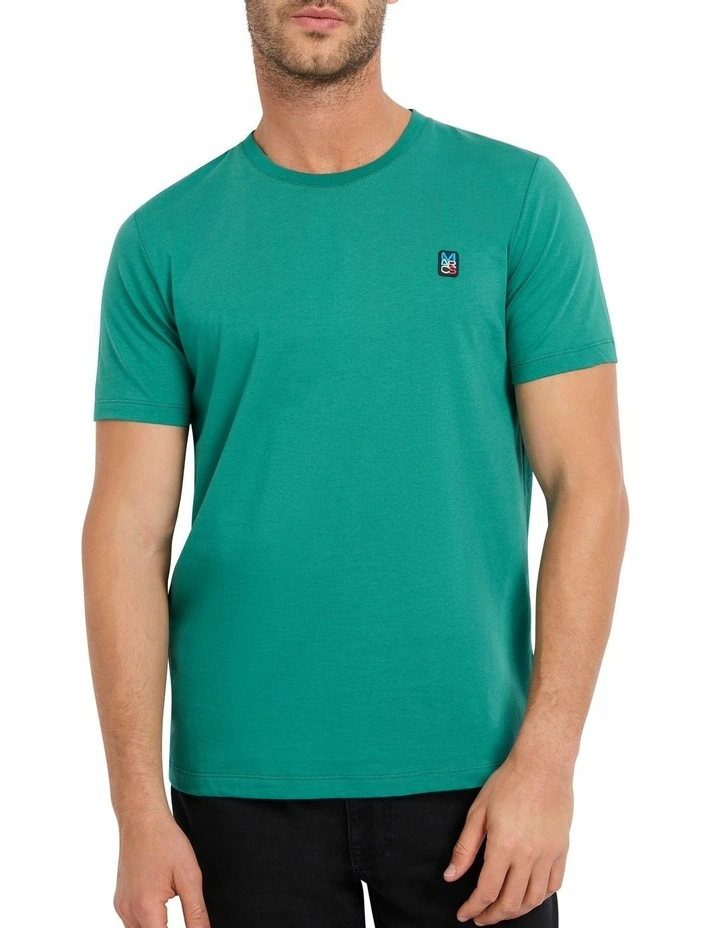 Badge Tee in Galapagos