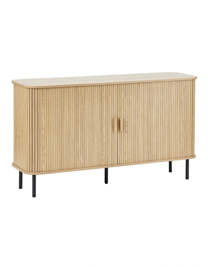Haven Sliding Door Sideboard 140cm in Natural