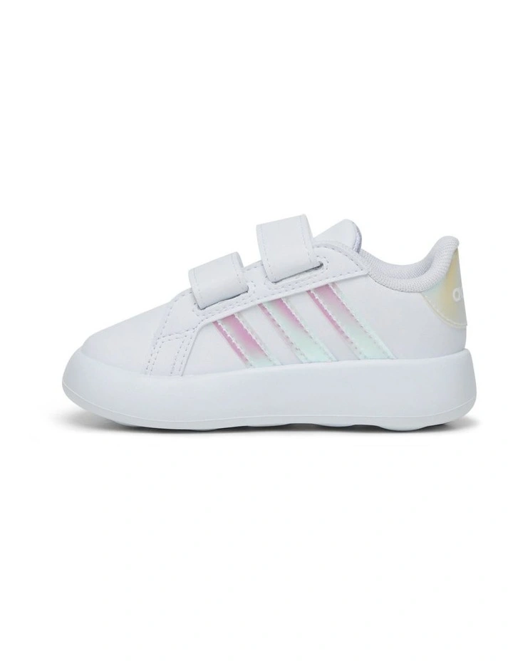 Grand Court 2.0 Cf Self-Fastening Infant Sneakers in Black/White