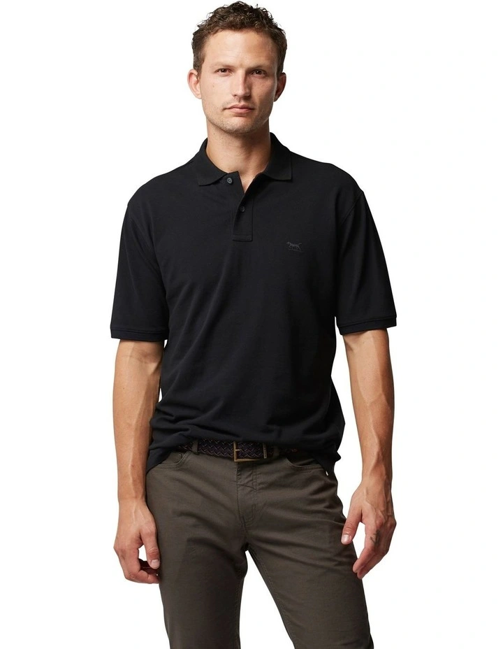 The Gunn Original Fit Polo in Ebony