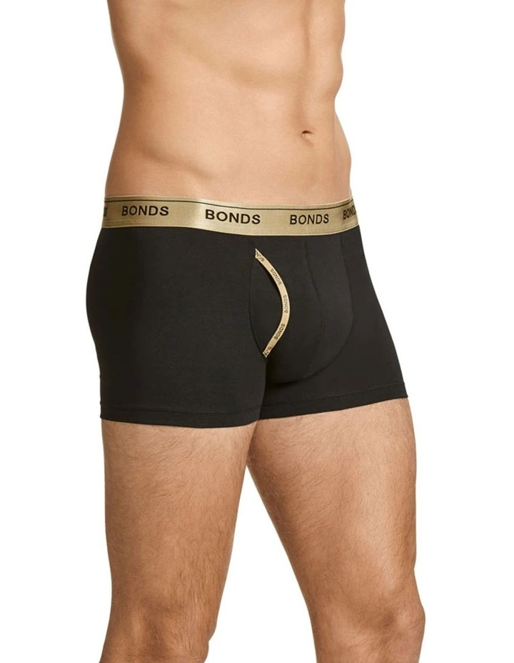 Guyfront Trunk 3 Pack in Black