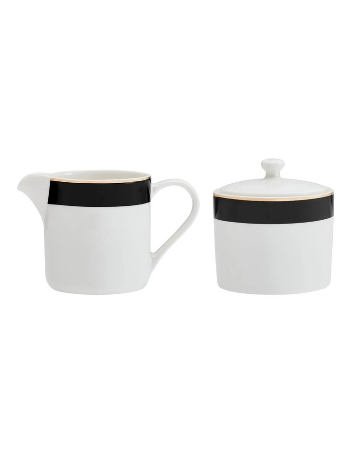 Luxe Deco Sugar Pot & Creamer Set 2 Piece in Multi
