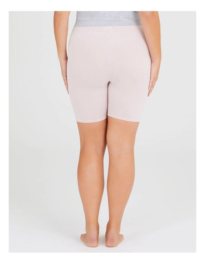 Bamboo Anti Chafe Crop Short Pale Blush